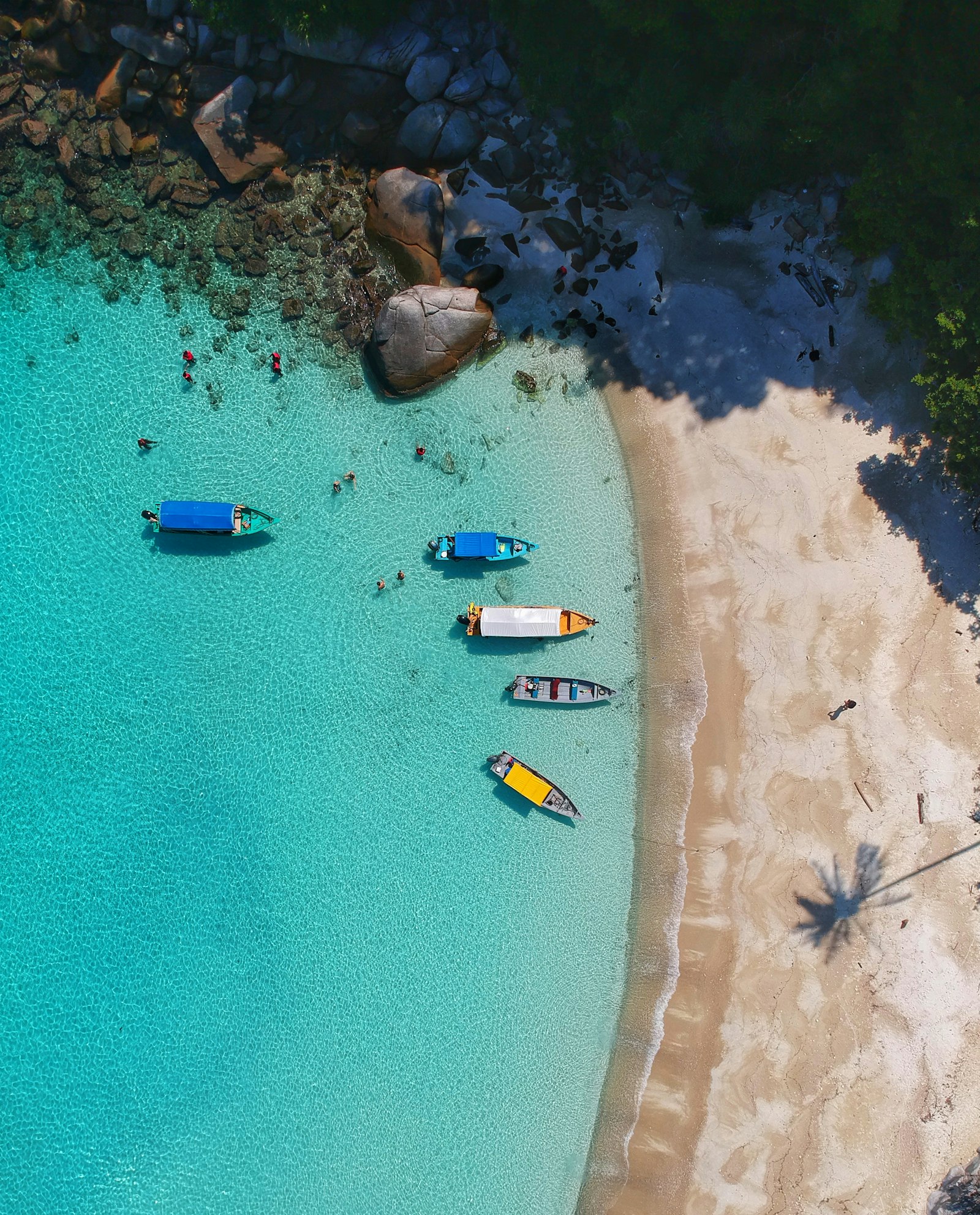 Vista aerea da costa sergipana